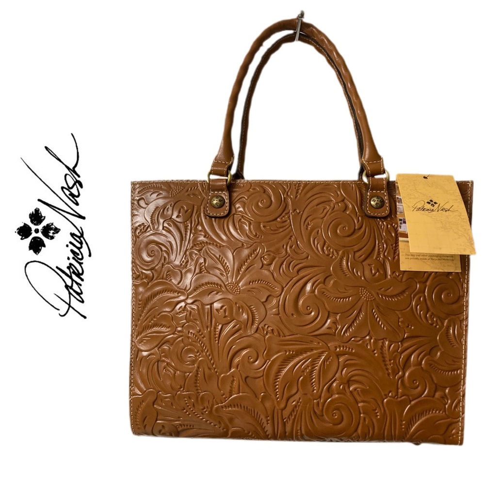 Exquisite NWT Patricia Nash Zancona Tooled Purse